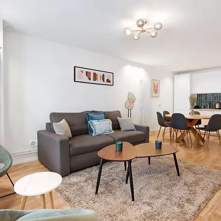 Appartamento Sublime 2br 6p Balcony Eiffel Tower *