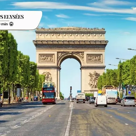 Sublime 2br 6p Balcony Eiffel Tower Appartamento Parigi